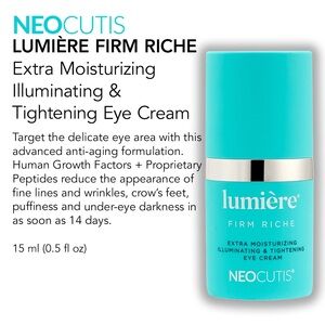 NEOCUTIS LUMIÈRE FIRM RICHE Xtra Moisturizing Illuminating Tightening Eye Cream